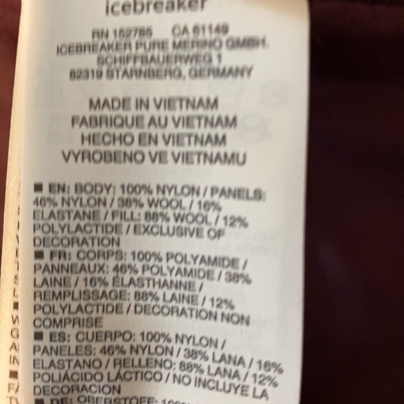 SOLD Icebreaker vest pink size xs - Picture 5 of 9